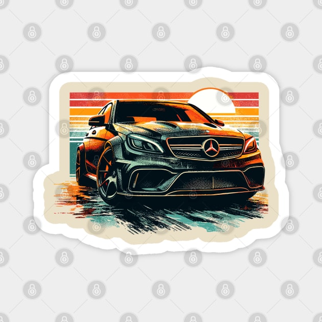 Mercedes C63 Magnet by Vehicles-Art