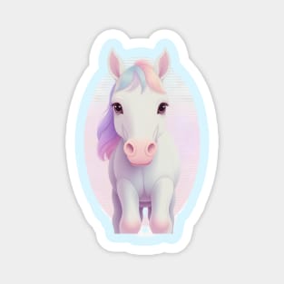 Kawaii Horse Magnet