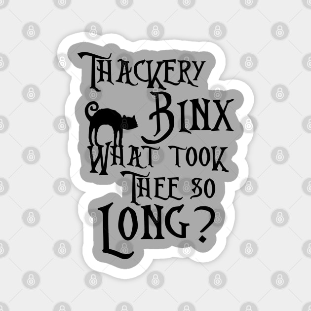 Thackery Binx Magnet by Summyjaye