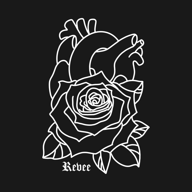 Rose Heart by RevArt