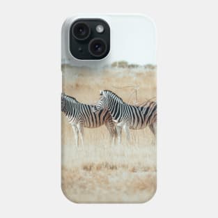 African Zebras 2 Phone Case