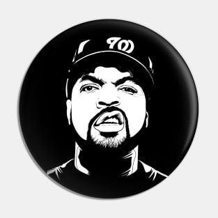 Ice Cube - Black white Pin