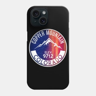 Copper Mountain Colorado Skiing Phone Case