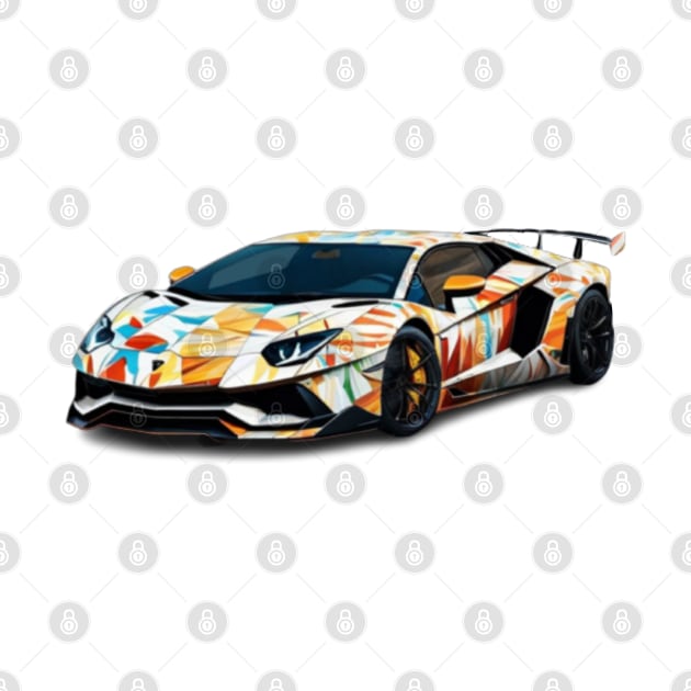 Colourful Lamborghini Aventador by Auto-apparel