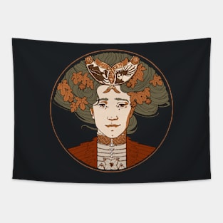 Canada Spirit Art Nouveau (for dark shirts) Tapestry