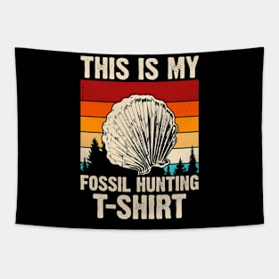 This Is My Fossil Huting T shirt T shirt For Women Tapestry