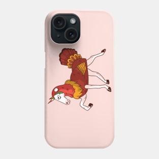 Unicorn turkey Thanks Giving Phone Case