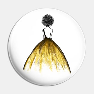 Ballgown Girl Pin