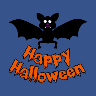 Happy Halloween Bat Cute T-Shirt