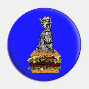 Cat Burger Pin