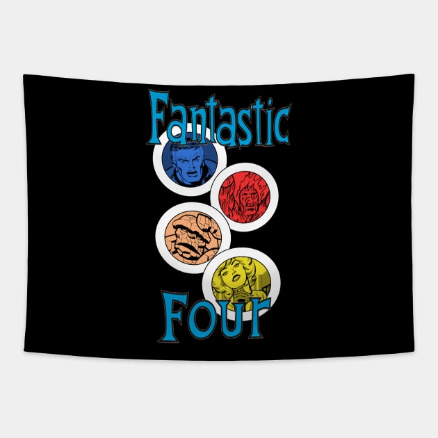 F4 Tapestry by Vikingeek