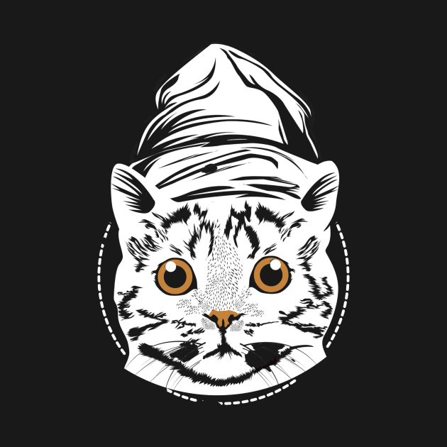 cat typography design by windhamshop