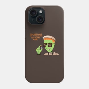 Social media is the new drug Phone Case