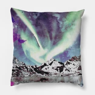 Aurora Borealis Pillow