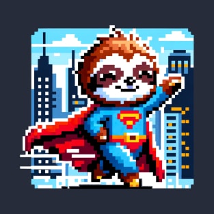 Urban Sloth Hero: The Slow Savior T-Shirt