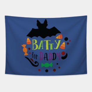 Halloween Batty for daddy Tapestry