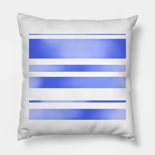 Purple Watercolour Stripes Pillow