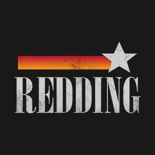 Redding California Vintage-Style T-Shirt