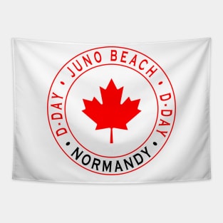 Juno Beach - Normandy D-Day - Canada Tapestry