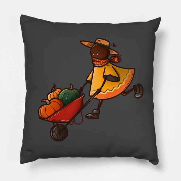 Harvest Spirit Pillow by candice-allen-art