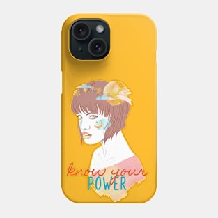 Know your power always Phone Case