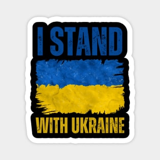 I Stand With Ukraine Magnet