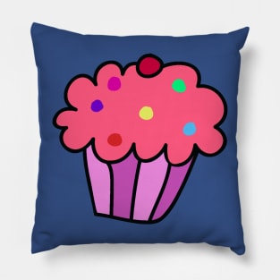 Pink Cupcake Pillow