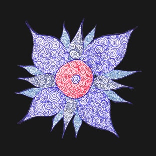 Spiral Flower T-Shirt