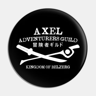 Axel Adventurers Guild - White Pin