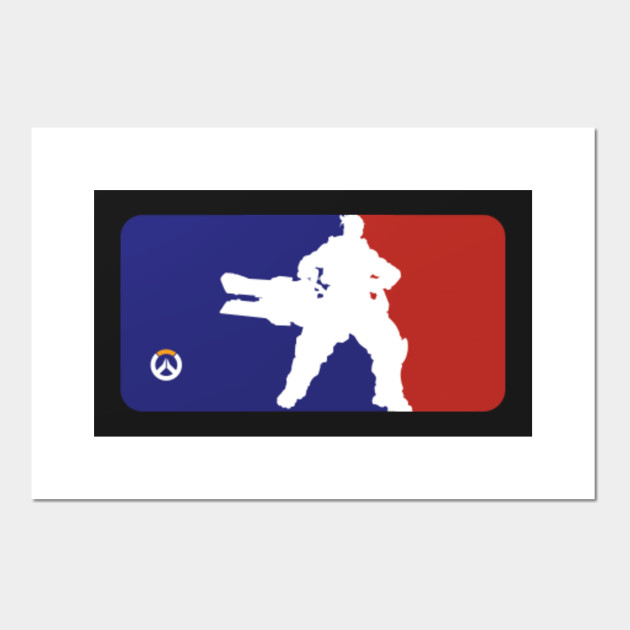 Overwatch Zarya Mlb Overwatch Posters And Art Prints Teepublic Uk