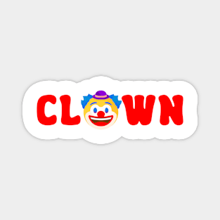 Clown Red Magnet