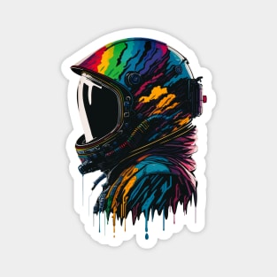 Rainbow Astronaut Magnet