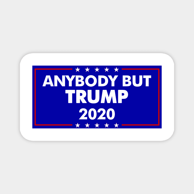 Anybody but Trump Magnet by Soll-E