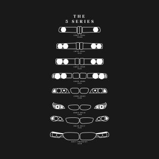 BMW 5 SERIES HISTORY T-Shirt