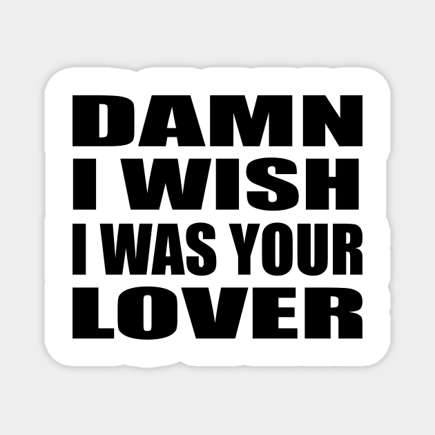 Damn I Wish I Was Your Lover music Magnet by It'sMyTime