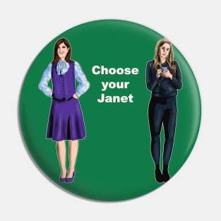 Choose your Janet Pin