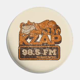 Vintage 60's KZAP 98.5 FM Pin