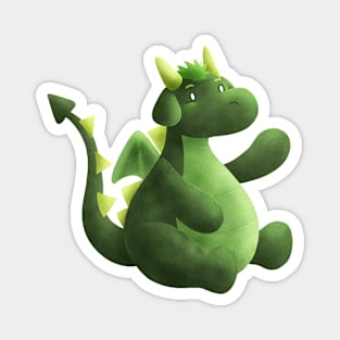 Kawaii Dragon 10 - Without Background Magnet