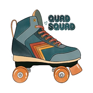 Roller Skate Quad Squad T-Shirt