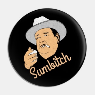 Sumbitch Sheriff 80s Pin