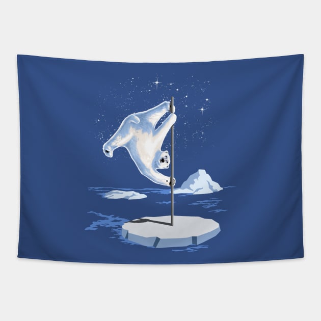 North Pole Dancer Tapestry by silentOp