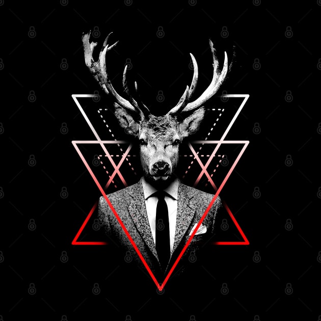 Esoteric Deer by Meca-artwork