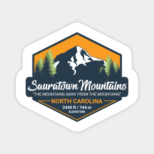 Sauratown Mountains - North Carolina Magnet