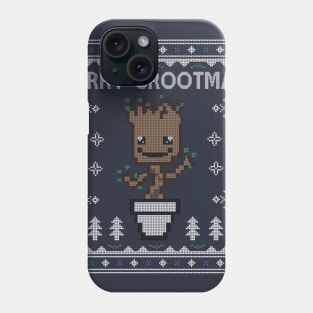 Guardians Of the Galaxy Merry Grootmas Christmas Knit Pattern Phone Case