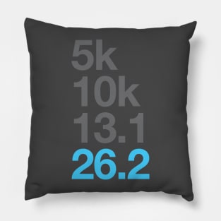 5k 10k 13.1 26.2 Marathoner Pillow