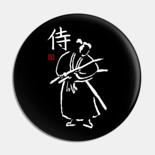 Fuwa Samurai Pin