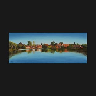 Beaulieu village across the pond T-Shirt