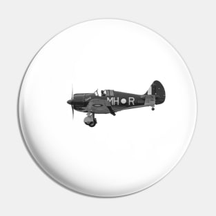 CA-13 Boomerang fighter aircraft VH-MHR Pin