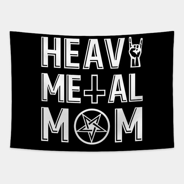 Heavy Metal Band Music Festival Mom Tapestry by magazin