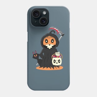 Death or treat on Halloween Phone Case